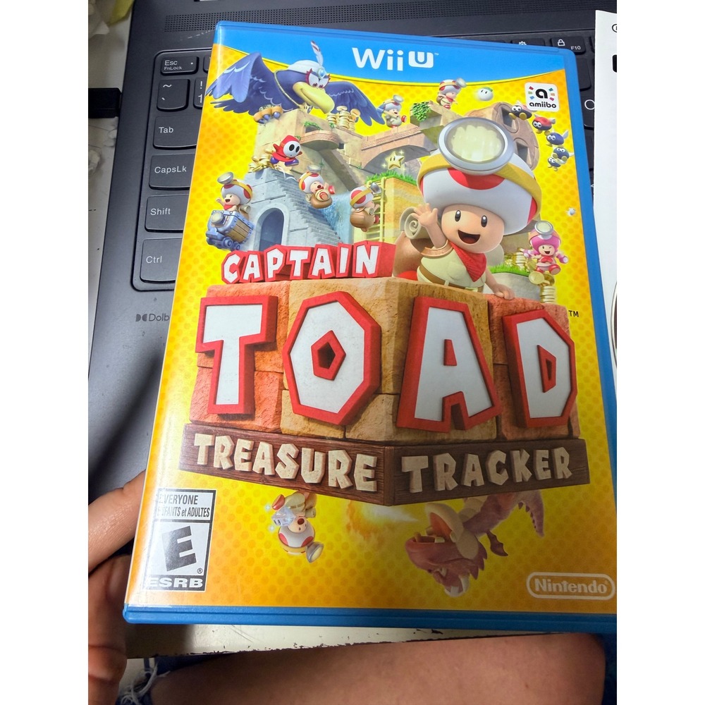 Captain Toad Treasure Tracker Nintendo Wii U Game 2014 Puzzle Platformer